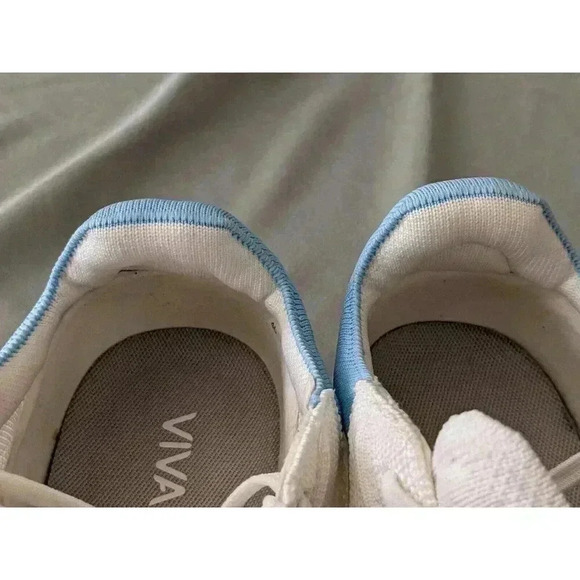 Vivaia V Prime Unisex Casual White Blue Sneakers Sz EU 40 US 9 Sustainable - Picture 9 of 16